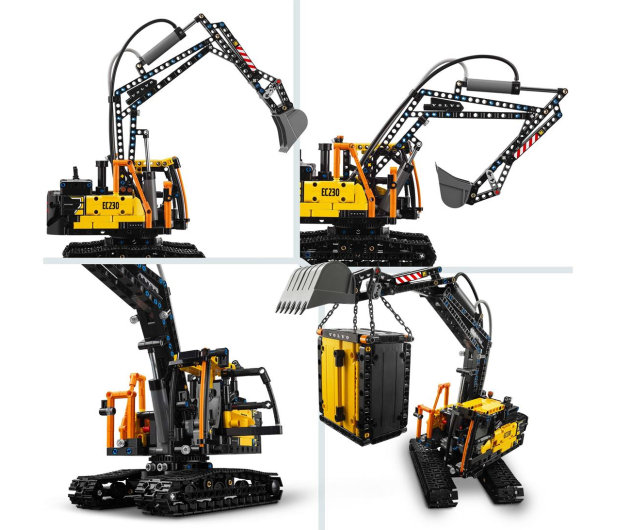 LEGO Technic 42175 Ciężarówka Volvo FMX i koparka EC230 Electric - 1266100 - zdjęcie 5